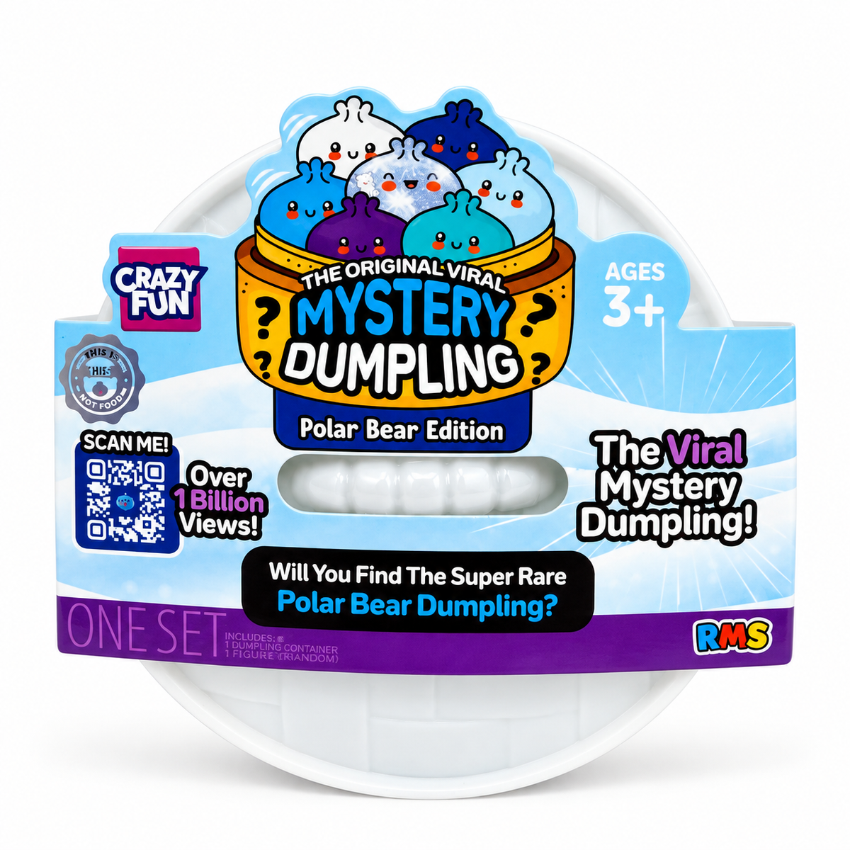 RMS Crazy Fun Polar Bear Edition Mystery Dumpling