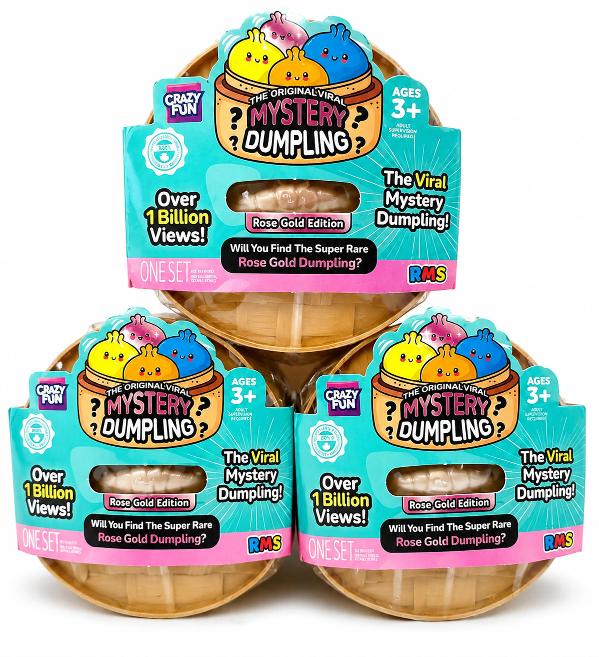 RMS Crazy Fun Mini Rose Gold Mystery Dumpling