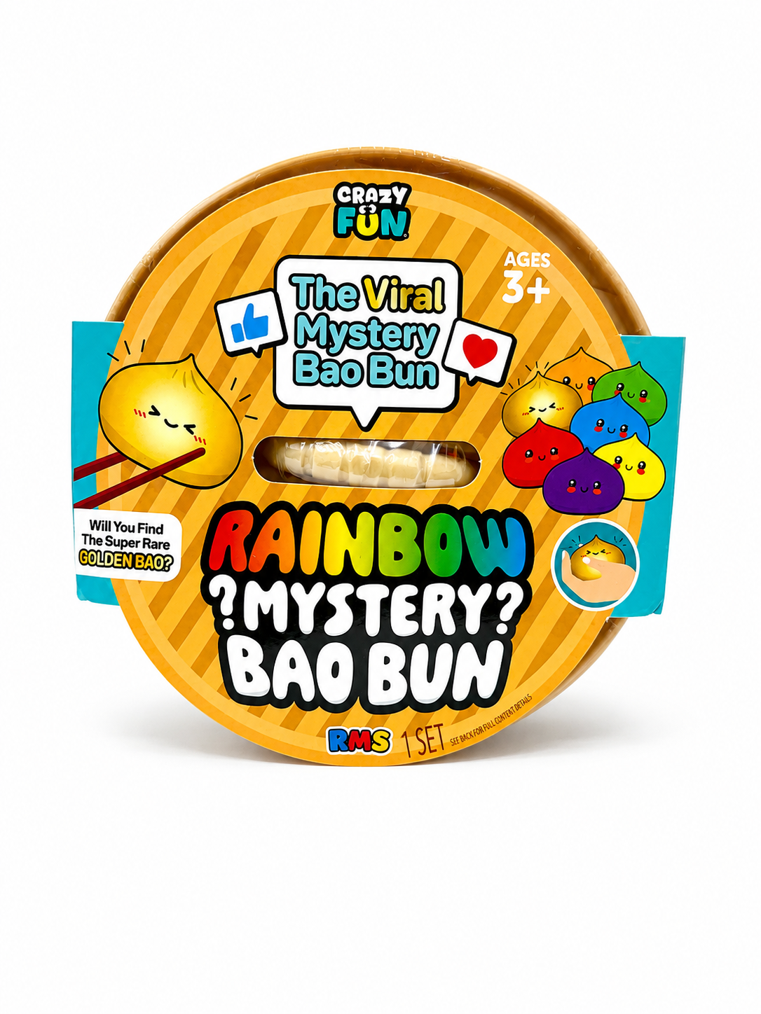 RMS Crazy Fun Rainbow Bao Bun Edition Mystery Dumpling