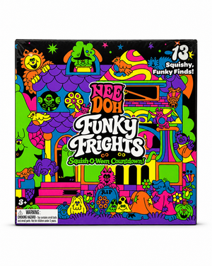 NeeDoh 2026 Funky Frights Squish-O-Ween Countdown or Individual Pieces