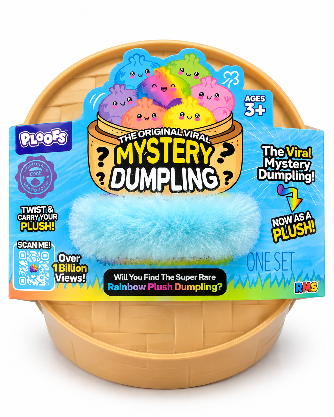 (PRE ORDER) RMS Crazy Fun Ploof Rainbow Plush Edition Mystery Dumpling