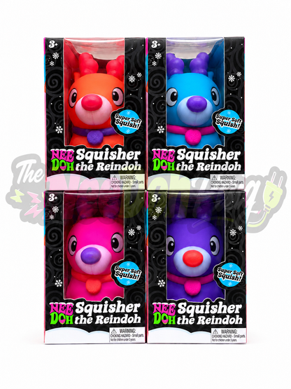 NeeDoh Squisher the Reindoh