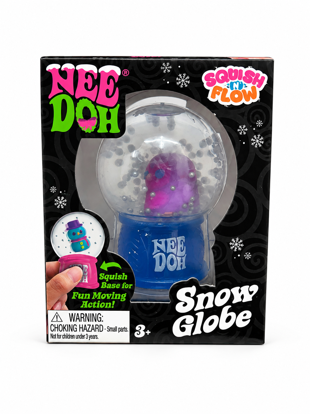 NeeDoh Snow Globe