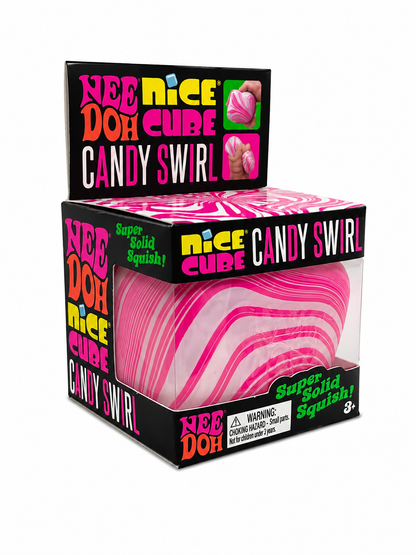 NeeDoh Nice Cube Candy Swirl