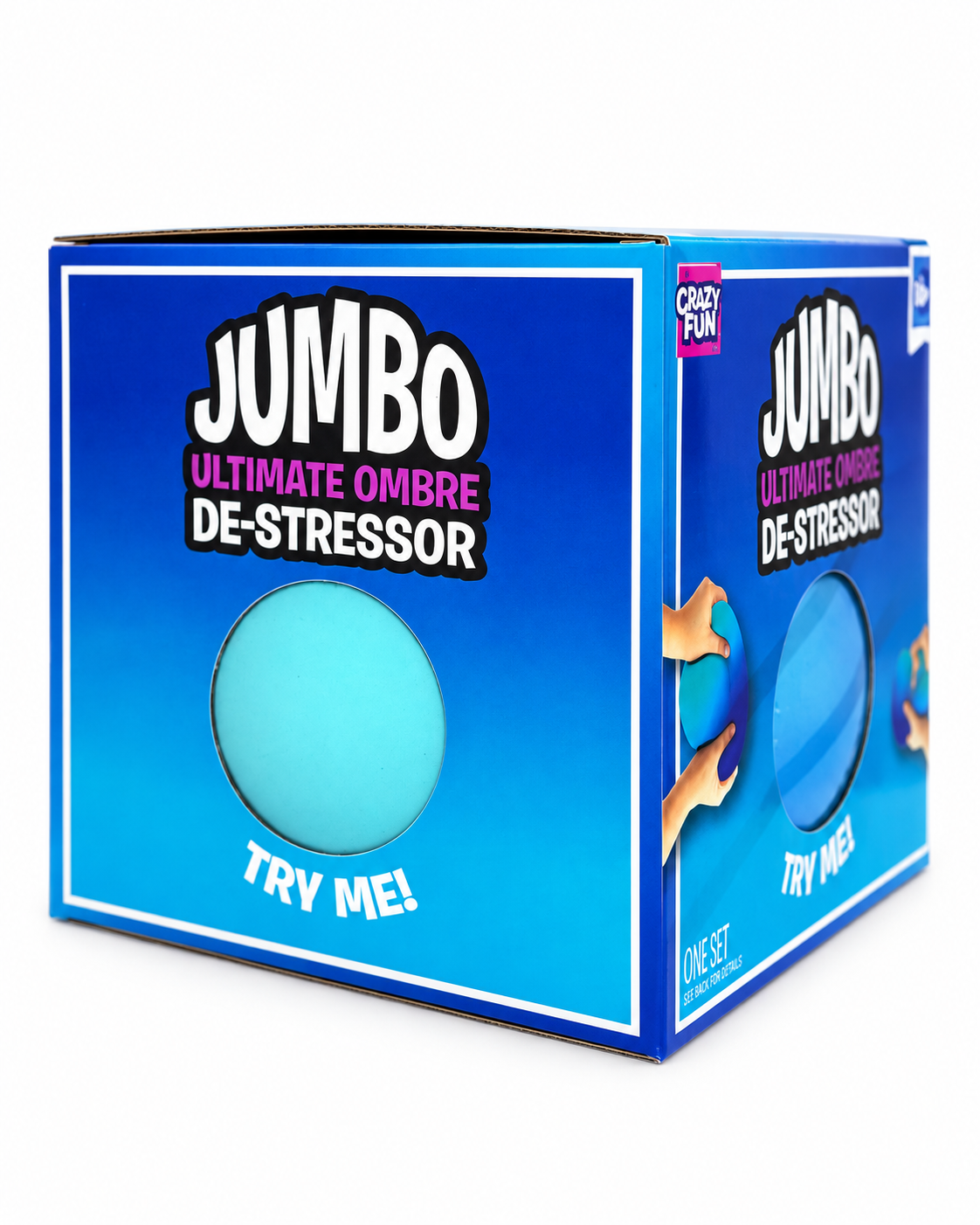 RMS Crazy Fun Jumbo Ultimate Ombre De-Stressor Ball