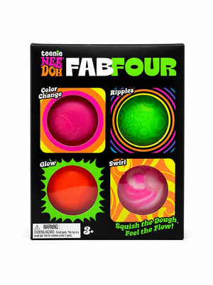 NeeDoh FabFour Quad Pack