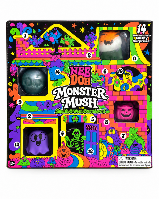NeeDoh Monster Mush Squish-O-Ween Countdown