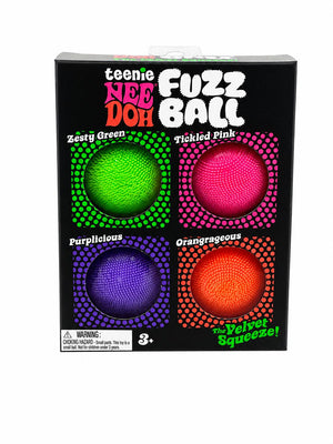 NeeDoh Fuzz Balls Quad Pack