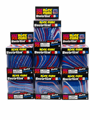 NeeDoh Nice Cube Swirlin' USA